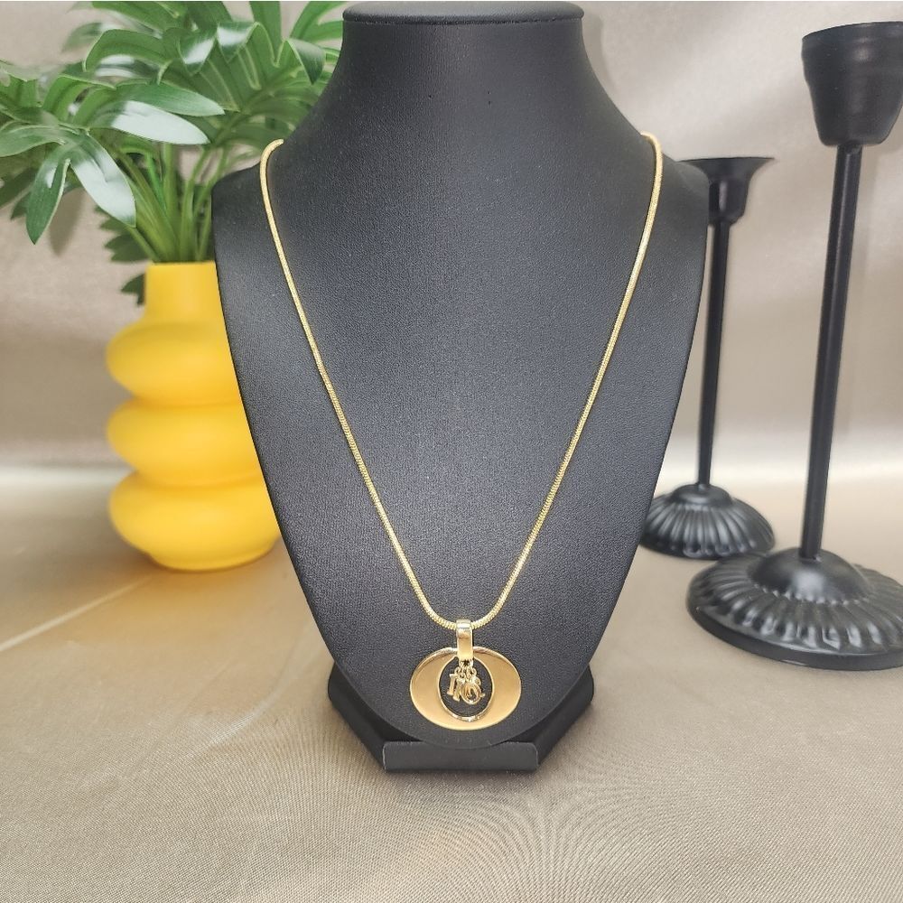 Authentic Christian Dior 90's Logo Necklace W/ Box - Picture 14 of 16